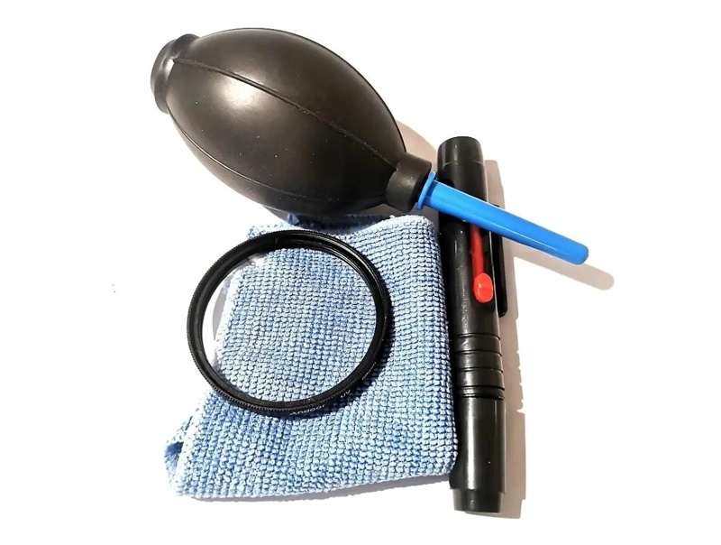 KIT DE LIMPIEZA PARA CAMARAS CON FILTRO UV 58MM - 1