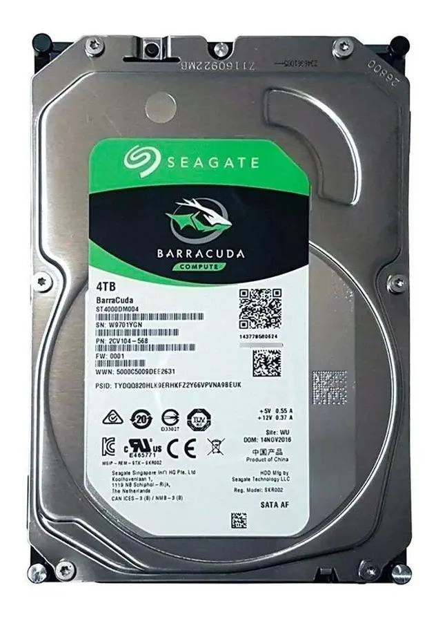 ume限定Seagate Barracuda 4TB 内蔵HDD DISCO DURO INTERNO 4TB SEAGATE BARRACUDA