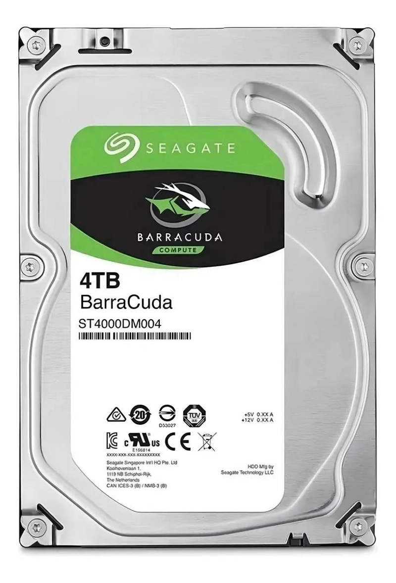 DISCO DURO INTERNO 4TB SEAGATE BARRACUDA