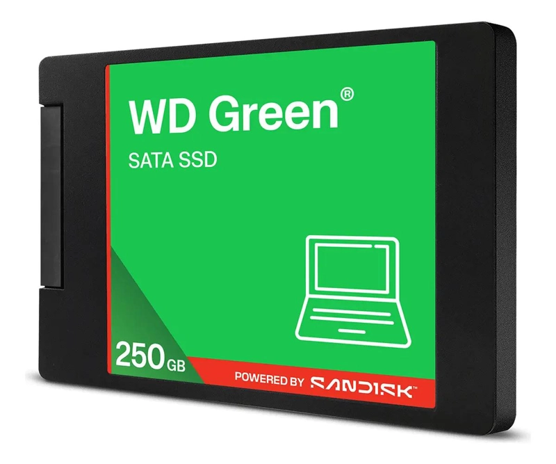 DISCO INTERNO SSD 250GB VERDE WD GREEN - 2