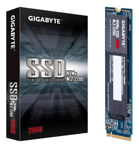 SSD NVME 256GB NEGRO ALTA VELOCIDAD - 1