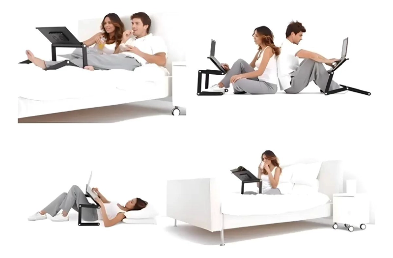 MESA PLEGABLE PARA NOTEBOOK CON BASE PARA MOUSE - 4