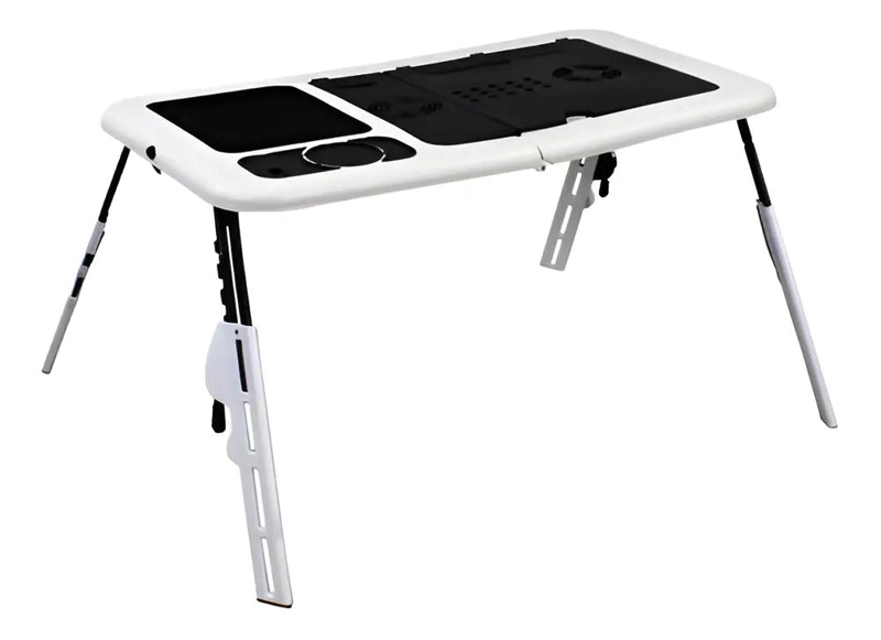 MESA PLEGABLE PARA NOTEBOOK HASTA 15' CON VENTILADORES - 5