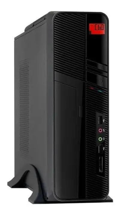 GABINETE FULL SLIM MICRO ATX NEGRO CLIO - 1