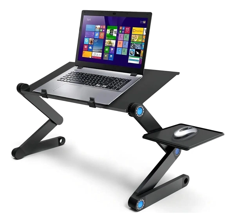 MESA PLEGABLE PARA NOTEBOOK CON VENTILADOR GRANDE - 2