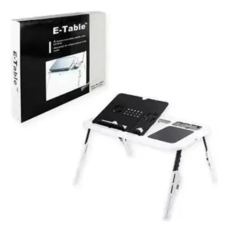 MESA PORTATIL PLEGABLE CON VENTILADOR USB PARA NOTEBOOK - 3