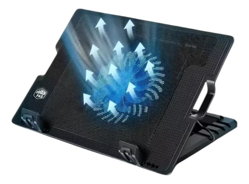 BASE REFRIGERANTE PARA NOTEBOOK CON VENTILADOR SILENCIOSO - 1
