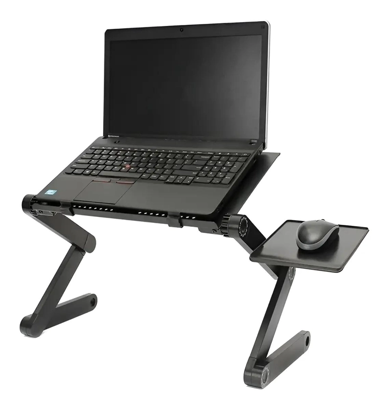MESA PLEGABLE PARA NOTEBOOK CON BASE PARA MOUSE - 1