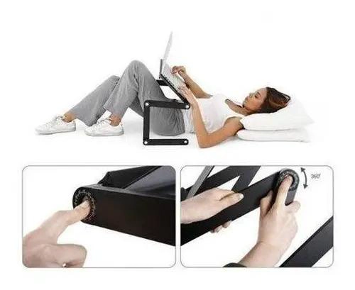 MESA PLEGABLE PARA NOTEBOOK CON BASE PARA MOUSE - 2
