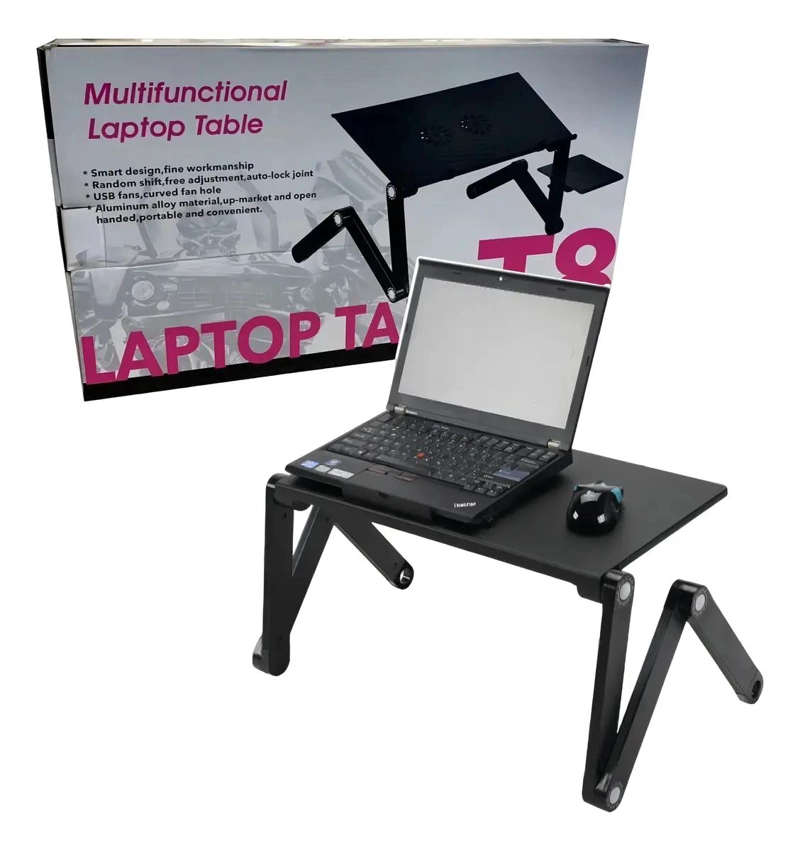 MESA PLEGABLE PARA LAPTOP CON VENTILADORES - 2