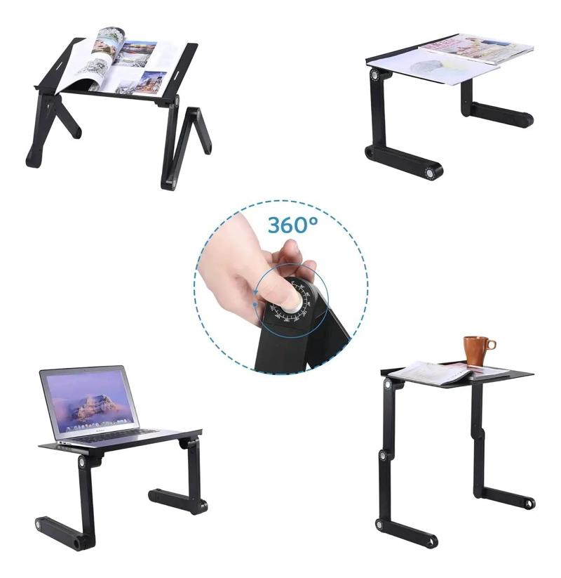MESA PLEGABLE PARA LAPTOP CON VENTILADORES - 3
