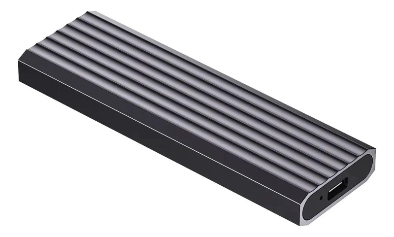 CASE EXTERNO PARA SSD M.2 NVME CON USB-C Y USB-A - 3