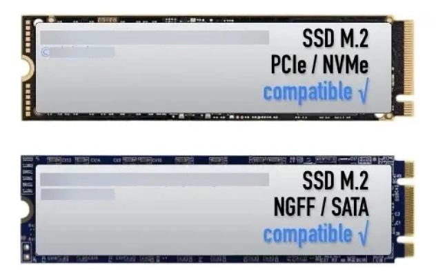 COFRE PARA DISCO SSD M.2 NVME Y SATA CON USB 3.0 Y USB-C - 3
