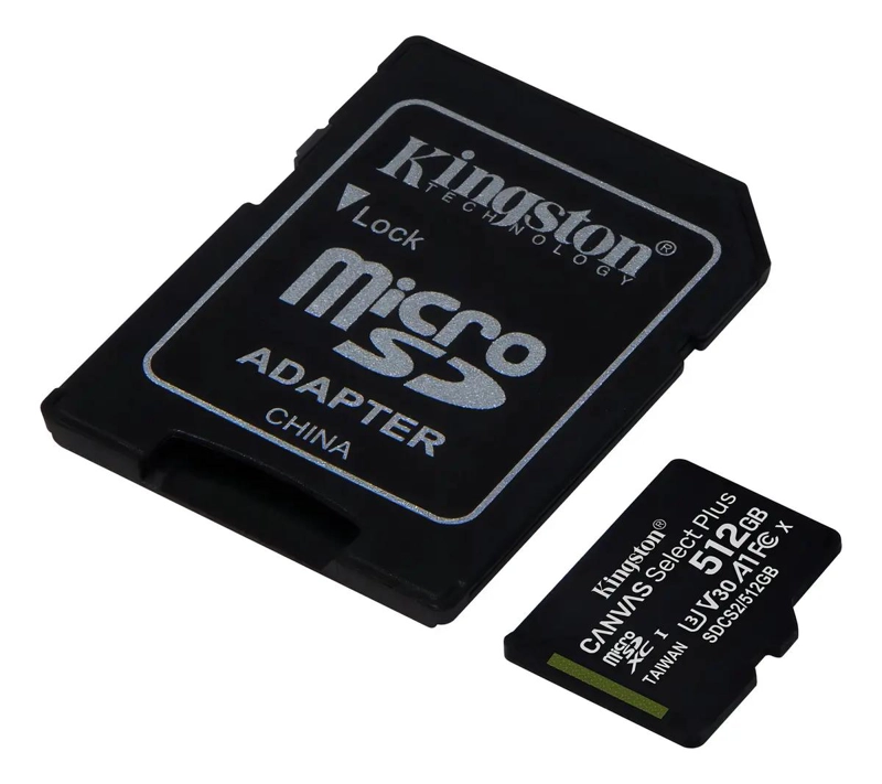 MICROSD CANVAS SELECT PLUS 512GB CLASE 10 V30 - 3