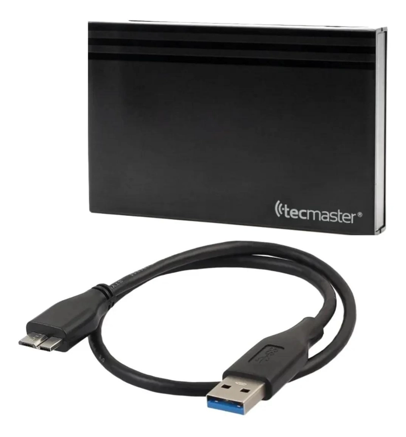 COFRE PARA DISCO DURO SSD Y SATA 2.5 USB 3.0 - 5