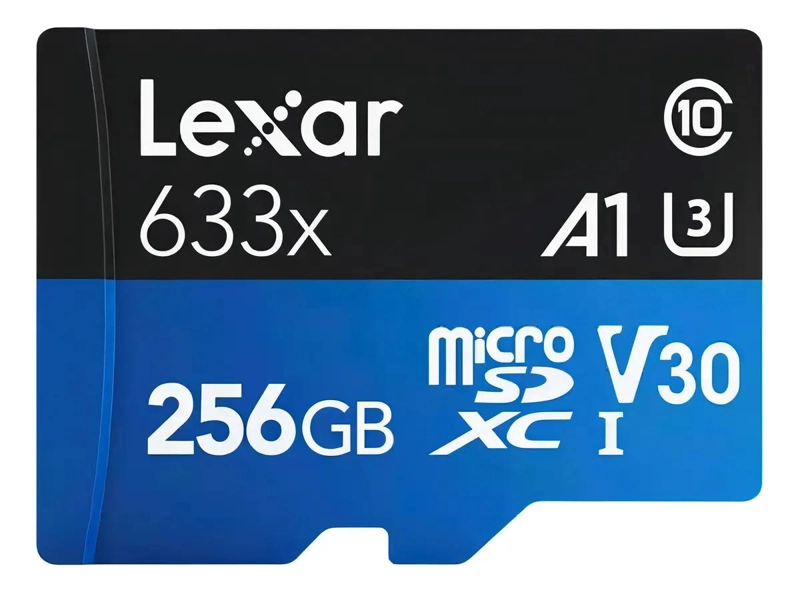 TARJETA MICROSDXC 256GB HIGH-PERFORMANCE 633X CON ADAPT - 1