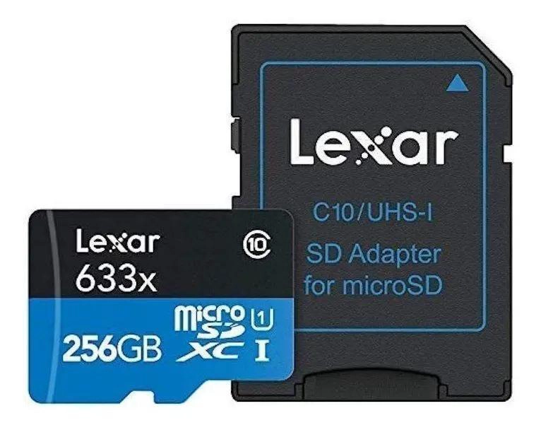 TARJETA MICROSDXC 256GB HIGH-PERFORMANCE 633X CON ADAPT - 3