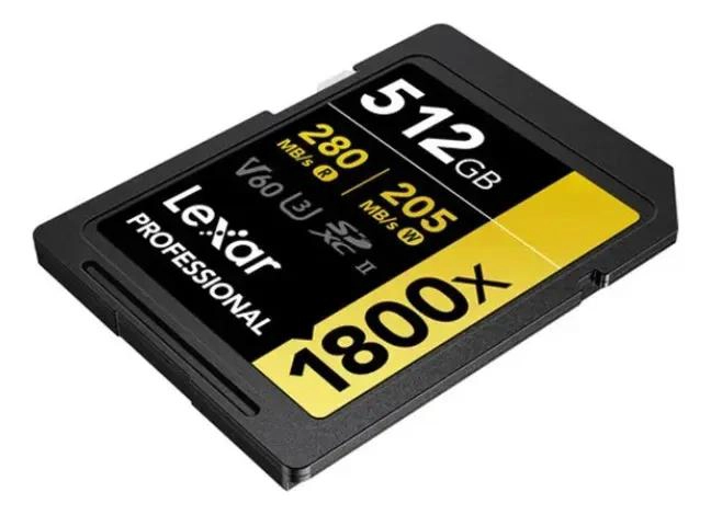 TARJETA DE MEMORIA SDXC 512GB U3 V60 1800X - 2