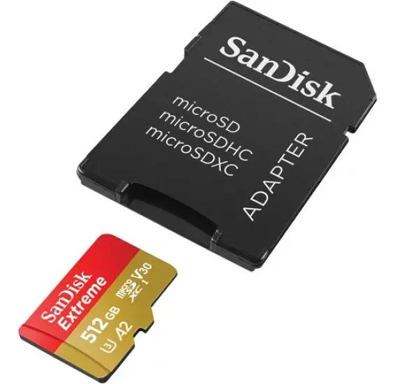 TARJETA MICRO SD 512GB ALTA VELOCIDAD 190MB/S - 5