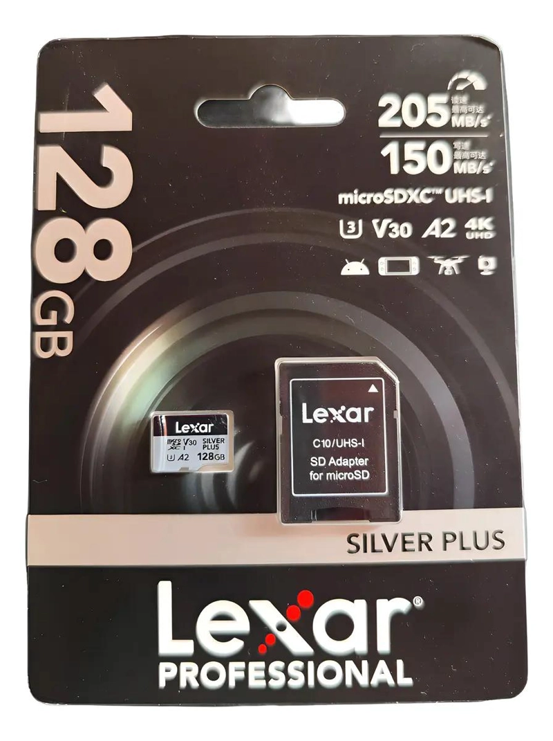 MICROSDXC 128GB U3 4K CON ADAPTADOR SD - 2