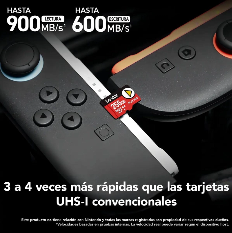 MICROSDXC EXPRESS 256GB PARA NINTENDO SWITCH - 3
