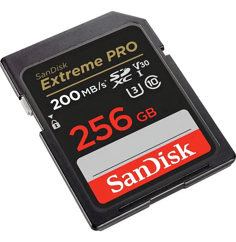 MEMORIA SD EXTREME PRO 256GB U3 V30 200MB/S - 2
