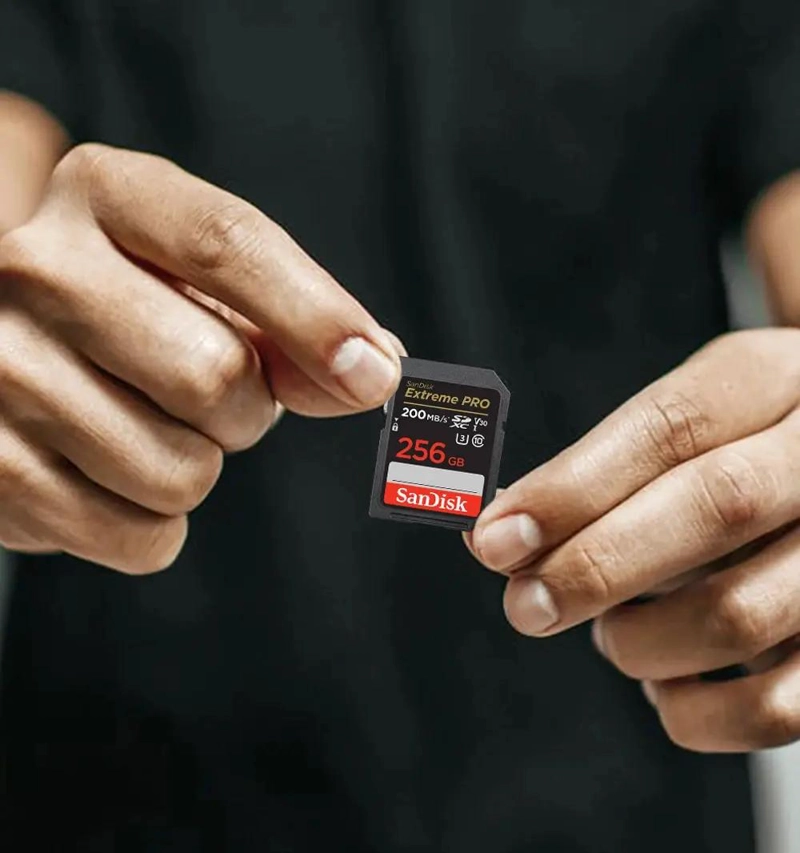MEMORIA SD EXTREME PRO 256GB U3 V30 200MB/S - 3