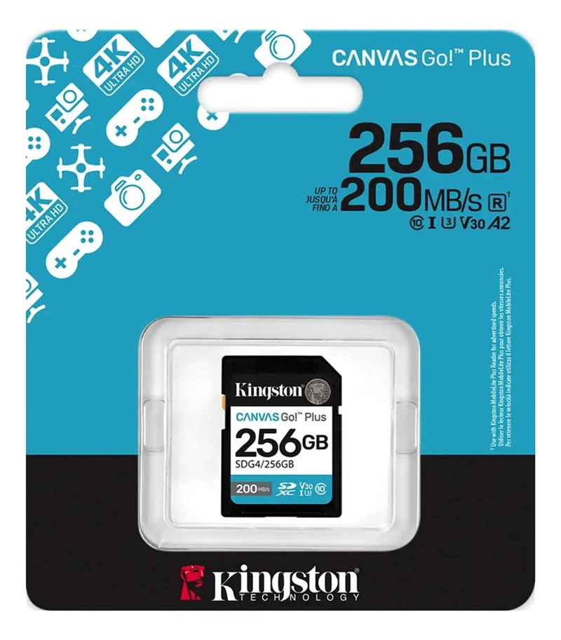TARJETA DE MEMORIA 256GB CANVAS GO PLUS SDG4 - 3