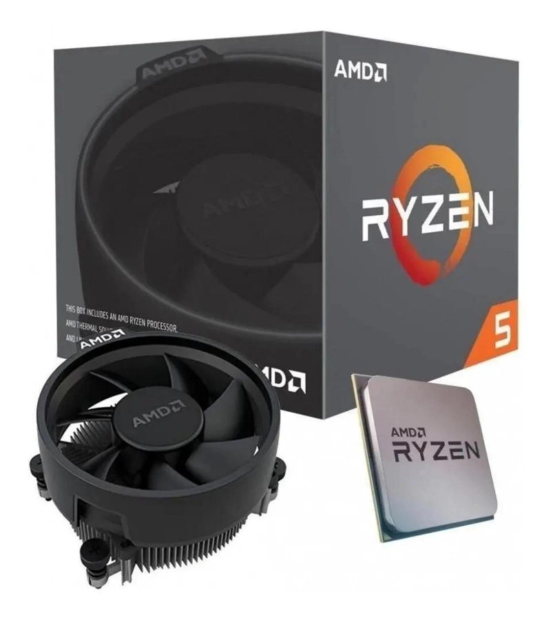 PROCESADOR GAMER AMD RYZEN 5 3400G DE 4 NUCLEOS - 2