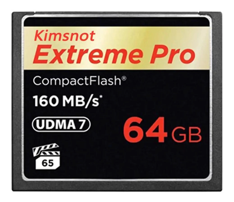 TARJETA COMPACT FLASH 64 GB DE ALTA CAPACIDAD - 1