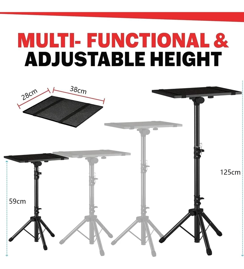ATRIL AJUSTABLE PARA NOTEBOOK Y SOPORTE DE CELULAR CON BANDEJA - 3