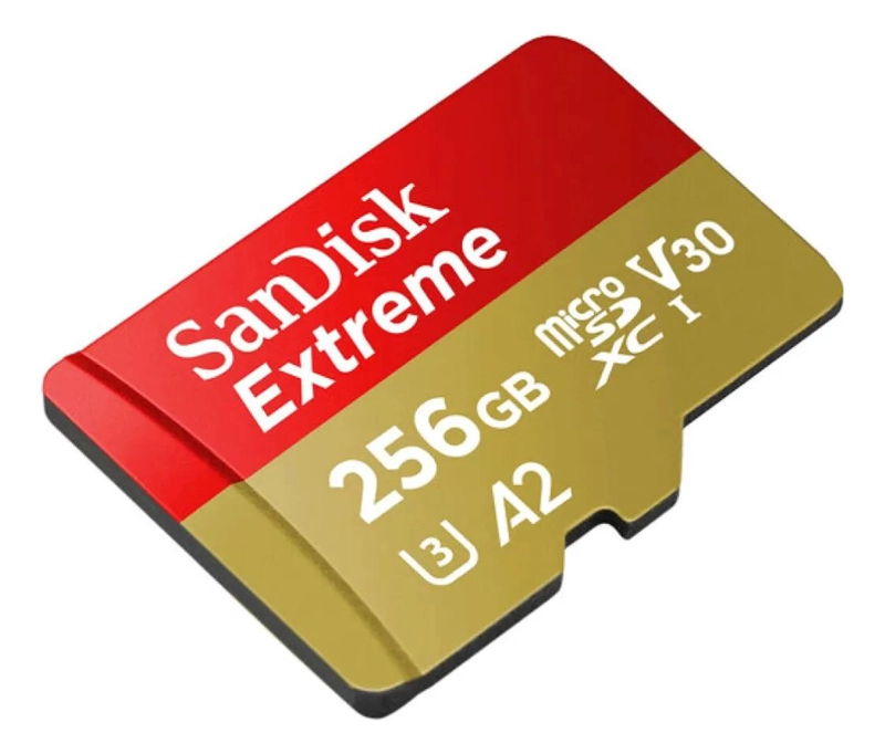 TARJETA MICRO SD 256GB 190MB/S EXTREME PRO - 4
