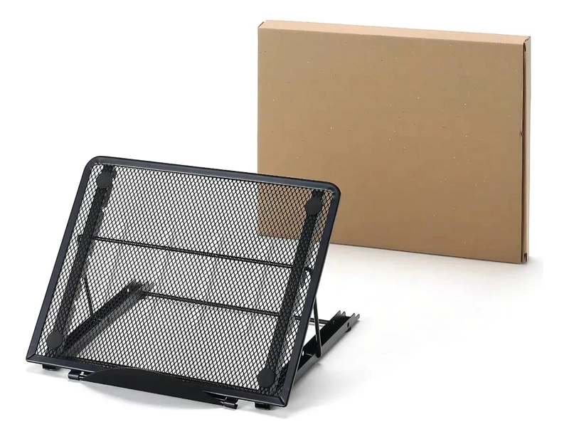 SOPORTE PLEGABLE PARA NOTEBOOK DE ACERO NEGRO - 5