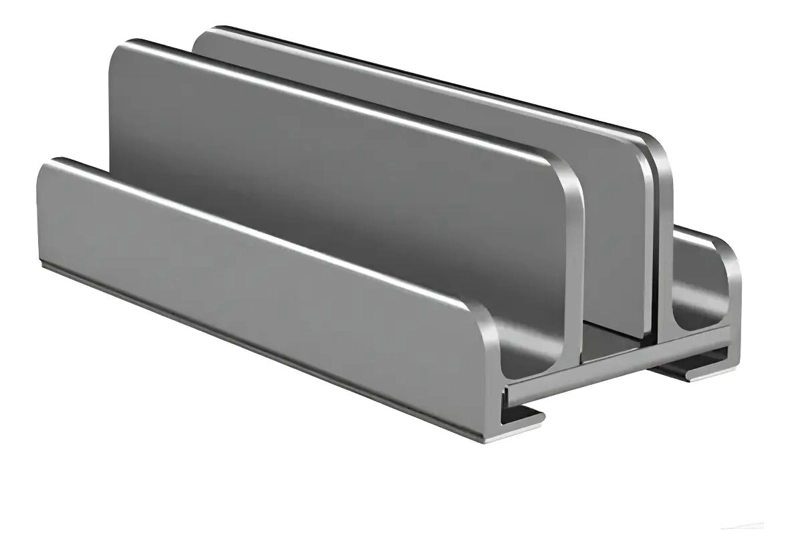 SOPORTE VERTICAL DE ALUMINIO PARA NOTEBOOK Y SMARTPHONE - 1