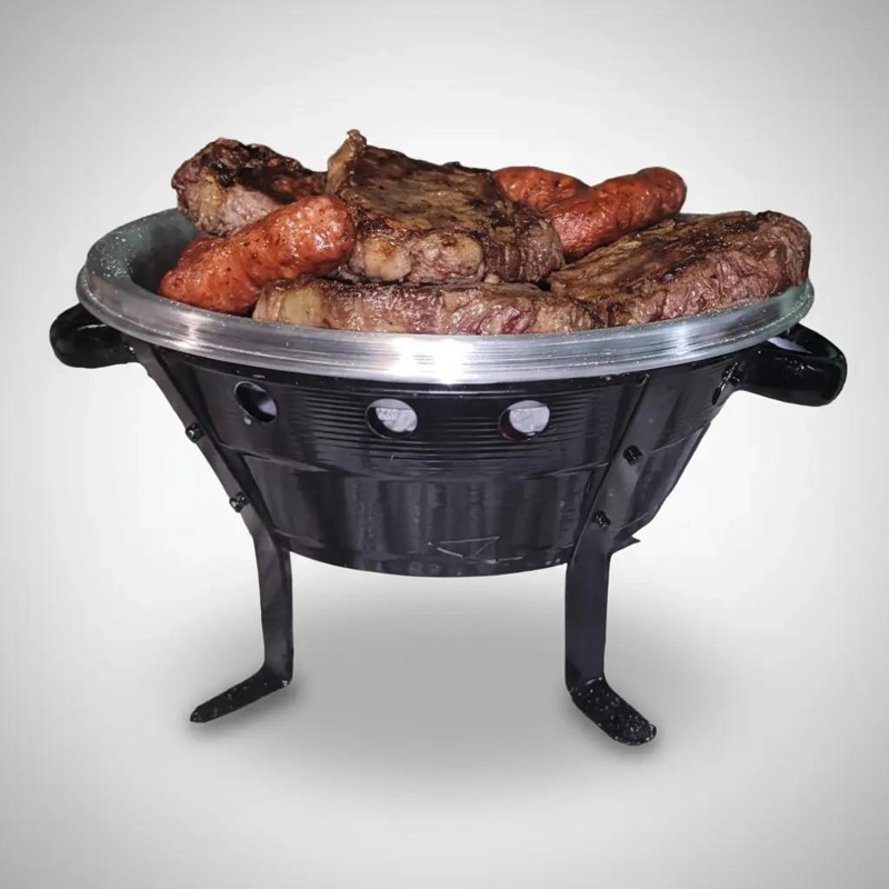 BRASERO PARRILLERO DE MESA 30 CM - 1