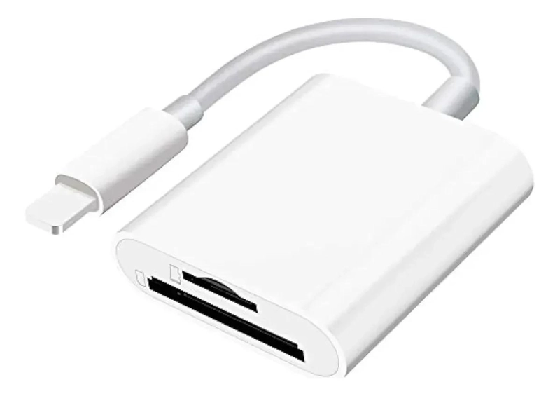 LECTOR DE TARJETAS SD Y MICRO SD USB-C BLANCO - 2