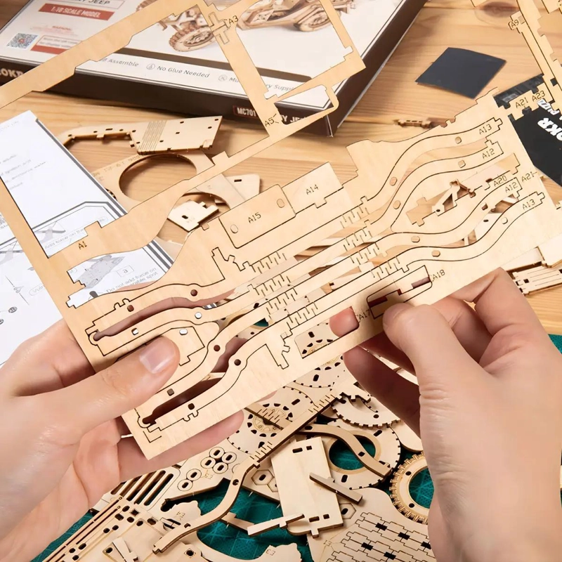 PUZZLE 3D DE MADERA VIOLIN CAPRICCIO 62 PIEZAS - 4