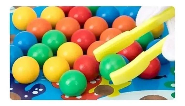 JUEGO DE PESCA MAGNE TICO DE MADERA PARA NIÑOS - 5