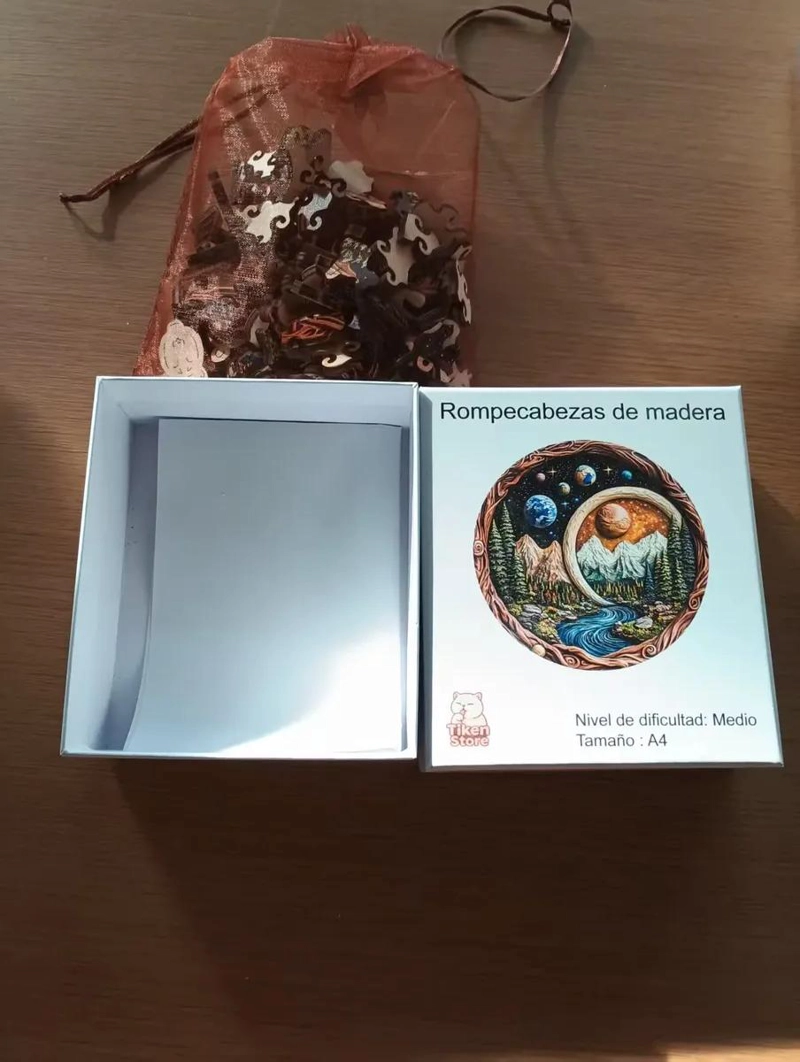 ROMPECABEZAS DE MADERA A4 PAISAJE UNIVERSO - 5