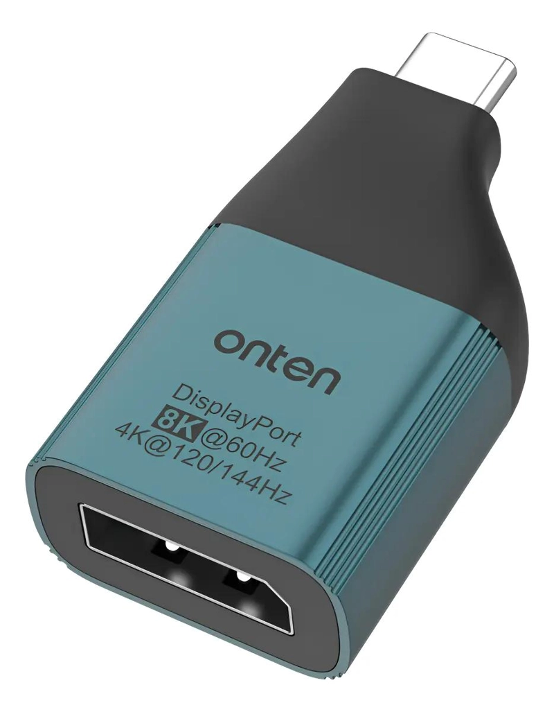 GENÉRICO ADAPTADOR USB-C A DISPLAYPORT 8K 60HZ COMPACTO