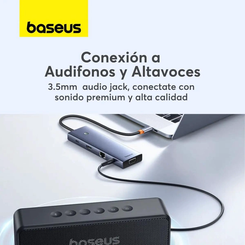 HUB USB-C 10 EN 1 CON HDMI, USB 3.0, VGA Y MAS - 3