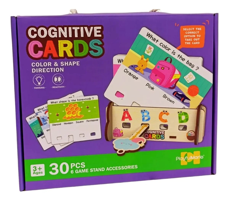 ROMPECABEZAS COGNITIVO DE FIGURAS CON 30 PIEZAS - 1