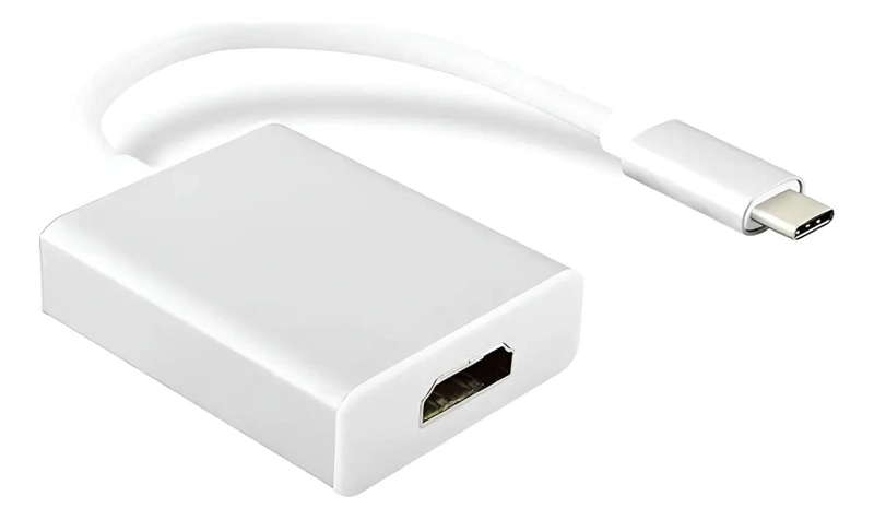 GENÉRICO ADAPTADOR USB 3.1 TIPO C A HDMI PARA CELULAR Y NOTEBOOK