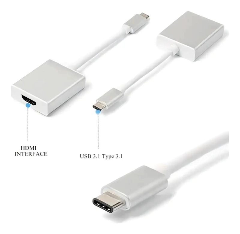 CABLE ADAPTADOR USB-C A HDMI COMPATIBLE - 4