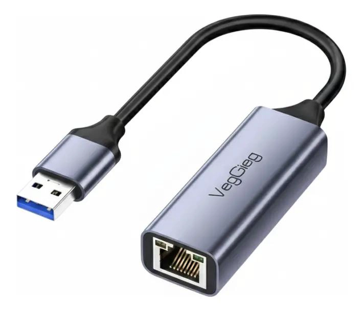 GENÉRICO ADAPTADOR ETHERNET USB 3.0 PARA RED RJ45 1000MBPS