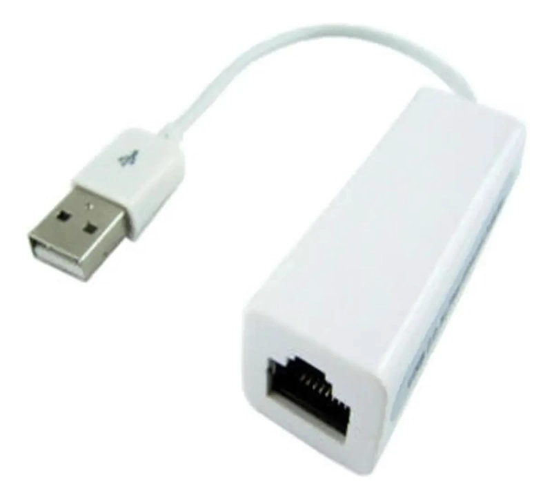 GENÉRICO ADAPTADOR USB 2.0 A RJ45 PARA CONEXION DE RED