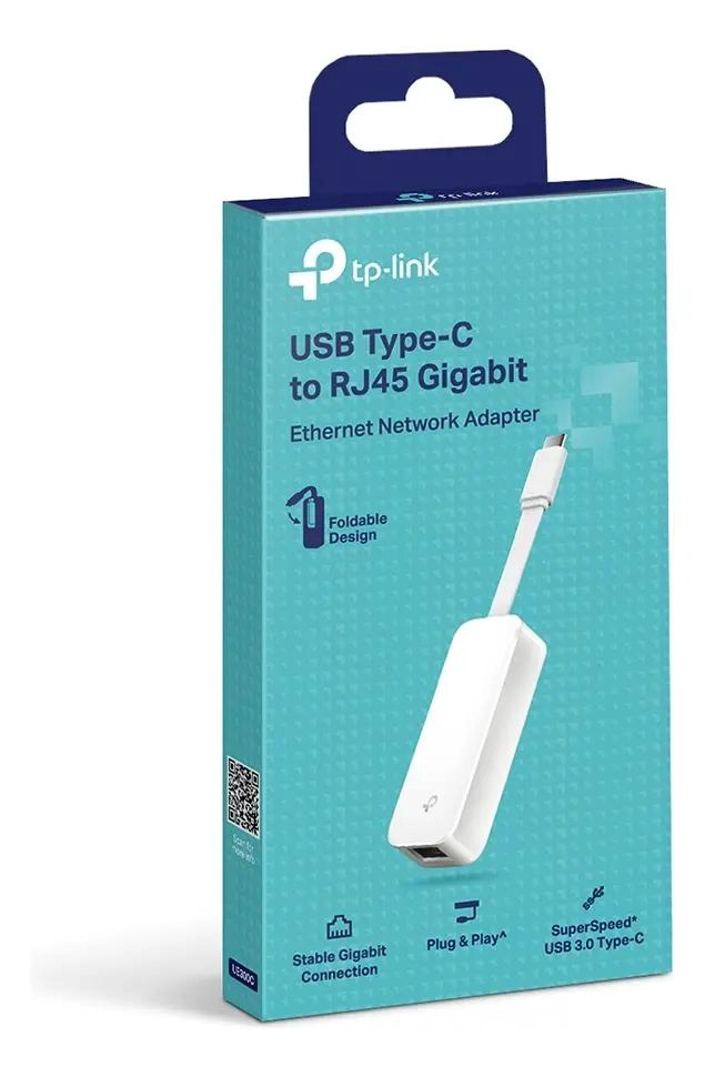 GENÉRICO ADAPTADOR USB TYPE-C A RJ45 ETHERNET GIGABIT