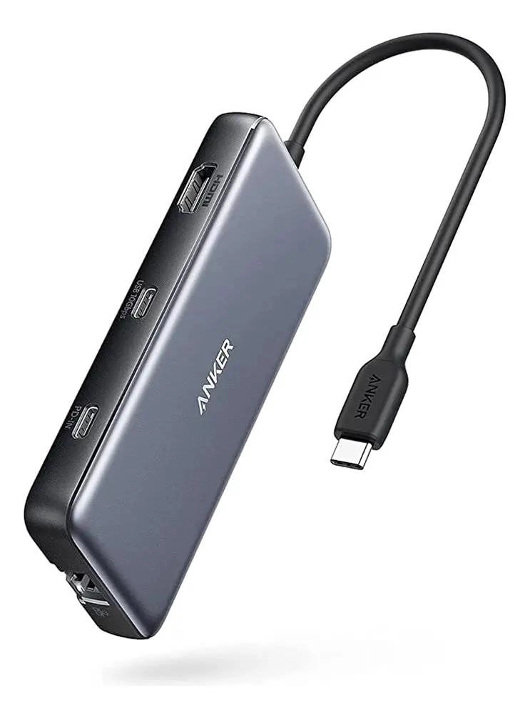 GENÉRICO ADAPTADOR USB-C HUB 8 EN 1 CON HDMI 4K Y PUERTOS USB