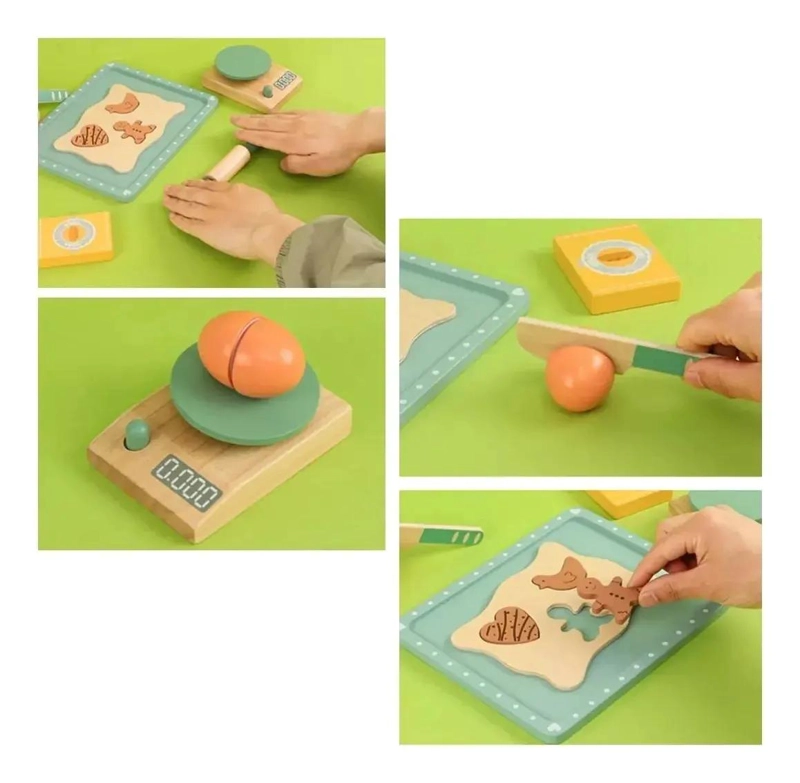 SET DIDACTICO DE MADERA PARA HACER GALLETAS - 3