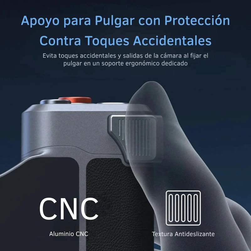 KIT MASTER GRIP MAGSAFE IPHONE 17 PRO CON LUZ Y FILTRO UV - 5
